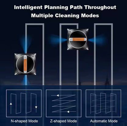 Windows Cleaning Robot Liectroux, YW910, Mobile app, Remote control, Bluetooth, 216*216*70 mm, spray incorporated in the robot